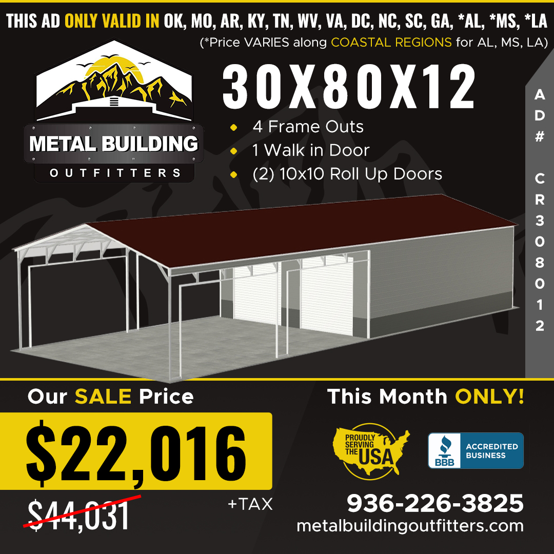 Current Sales - Metal Building Outfitters